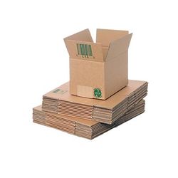 25 x Single Wall Cardboard Box 230x155x155mm (9x6x6ins)