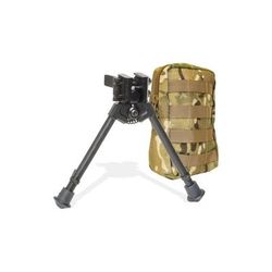 Versa-Pod 300 Series BattlePack Bipod Pan Tilt with Pouch 9-12in Black 360-924