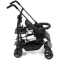 Kinderwagon Jump Sibling Stroller - Black