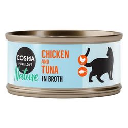 Cosma Nature 12 x 70 g - Petto di Pollo & Tonno