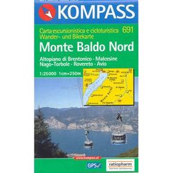 Kompass Carta N° 691 1:25.000