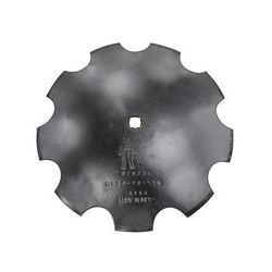 18" X 3.5mm Notched Disc Blade 7/8" Sch X 1" Rch 1-3/4" Conc Tillage