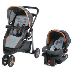 Graco Modes Sport Click Connect Travel System - Tangerine