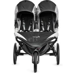 Baby Jogger Summit X3 Double Jogging Stroller - Black / Gray