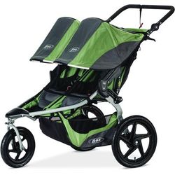 BOB 2017 / 2018 Revolution 2.0 Flex Duallie Double Jogging Stroller - Meadow