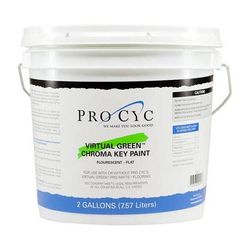 Pro Cyc Virtual Green Chroma Key Paint (2 Gallons) VGP2