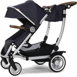 Austlen Entourage Stroller - Silver / Navy