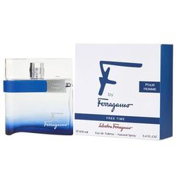 F By Ferragamo Free Time 3.4 oz Eau De Toilette for Men