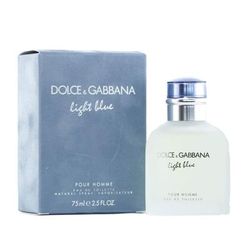 Dolce & Gabbana Light Blue for Men 2.5 oz Eau De Toilette for Men