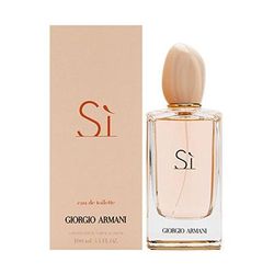 Armani Si 3.4 oz Eau De Toilette for Women