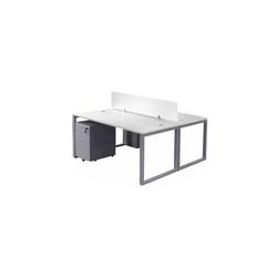 TrendSpaces 2-Person Basic Benching Workstation