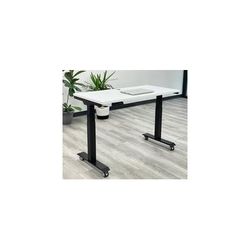 48"W x 24"D Electric Sit-to-Stand Desk with Wheels - Other Sizes Available