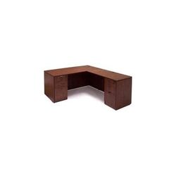 Cherry Laminate Manager's L-Desk