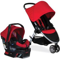 Britax B-Agile 3 & B-Safe 35 Travel System - Red