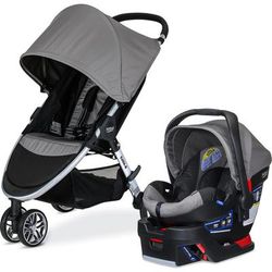 Britax B-Agile 3 & B-Safe 35 Travel System - Steel
