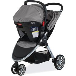 Britax B-Agile 3 & B-Safe 35 Travel System - Steel