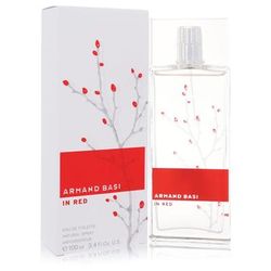Armand Basi In Red For Women By Armand Basi Eau De Toilette Spray 3.4 Oz