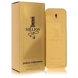 1 Million For Men By Paco Rabanne Eau De Toilette Spray 3.4 Oz