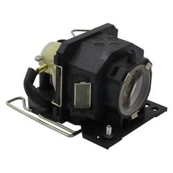 Jaspertronics™ OEM Lamp & Housing for the Hitachi CP-X6 Projector with Philips bulb inside - 240 Day Warranty