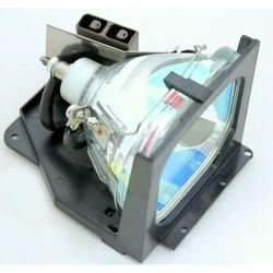 Jaspertronics™ OEM POA-LMP33 Lamp & Housing for Sanyo Projectors with Philips bulb inside - 240 Day Warranty