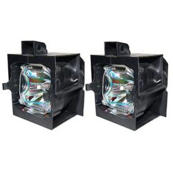 Jaspertronics™ OEM Lamp & Housing TwinPack for the Barco iQ R350 Pro Projector with Philips bulb inside - 240 Day Warranty