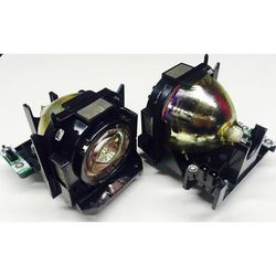 Jaspertronics™ OEM Lamp & Housing TwinPack for the Panasonic PT-DZ770 Projector with Phoenix bulb inside - 240 Day Warranty
