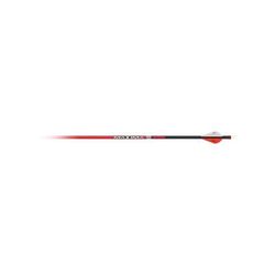 Carbon Express Maxima Red Hunting Arrows .250 0.295 in 0.4 Spine Black/Red/White Shafts 12 Pack 50751