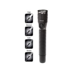 Nightstick Duty Size Multi Function Metal LED FlashlightRechargeableAC/DC Adapter650 Lumens Black NSR-9614XL