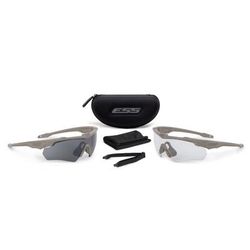 ESS CrossBlade 2X Shooting Glasses Terrain Tan EE9032-05