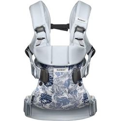 BabyBjorn Baby Carrier One - Pale Blue/Leaf Print