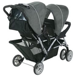 Graco DuoGlider Click Connect Double Stroller - Glacier