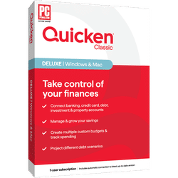 Quicken Deluxe Personal Finance Software