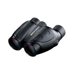 NEW Nikon Compact Travelite 8x25mm Porro Prism Black Binoculars w/ Rubber Armoring 7277