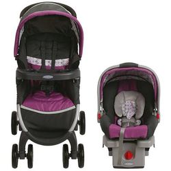 Graco FastAction Fold Click Connect Travel System - Nyssa