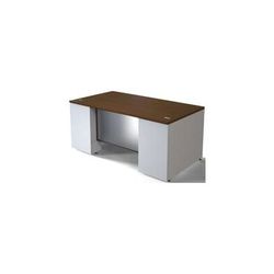 Prestige II 72"W x 36"D Custom Glass Front Executive Desk