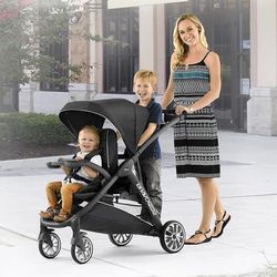 Chicco BravoFor2 LE Stroller - Eucalyptus