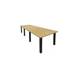 12' x 4' Conference Table w/Square Post Legs
