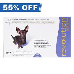 Revolution For Very Small Dogs 2 To 5kg (Purple) 6 Pack - 55% Off Today