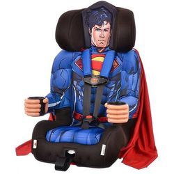 KidsEmbrace Harness Booster Car Seat - Superman