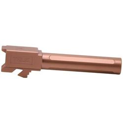 True Precision Glock 19 Non-Threaded Barrel Copper TiAlN TP-G19B-XC