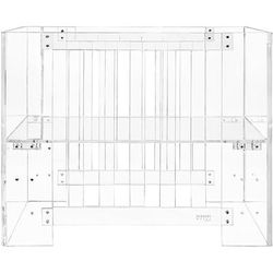 Nursery Works Vetro Mini Crib, Acrylic