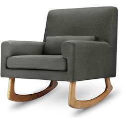 Nursery Works Sleepytime Rocker, Light Legs - Charcoal
