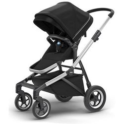 Thule Sleek Single-to-Double Stroller - Midnight Black