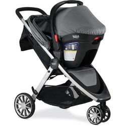 Britax B-Lively & B-Safe 35 Travel System - Dove