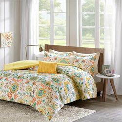 Intelligent Design Full/Queen Comforter Set in Multi - Olliix ID10-728