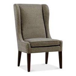 Madison Park Garbo Captains Dining Chair in Grey - Olliix FPF20-0279