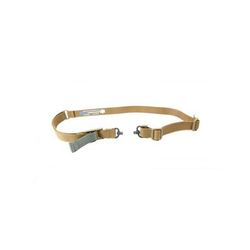 Blue Force Gear Vickers 221 2-to-1 Unpadded Sling RED Swivel Version w/Nylon Adjuster and Hardware Coyote Brown VCAS-2TO1-RED-125-AA-CB