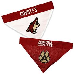 Arizona Coyotes Reversible Dog Bandana, Small/Medium, Multi-Color