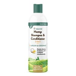 Hemp 2-in-1 Shampoo & Conditioner for Dogs, 16 fl. oz., 16 FZ