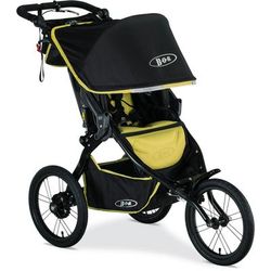 BOB Blaze Performance Fixed Wheel Single Jogging Stroller - Citron